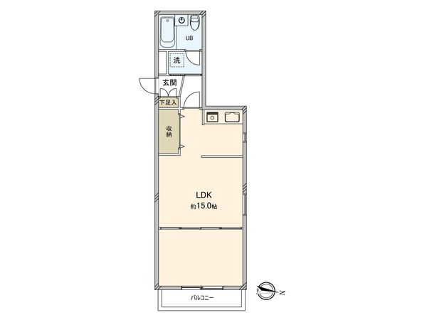 ライオンズマンション三鷹関前 間取図(平面図)