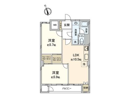 間取図(平面図)