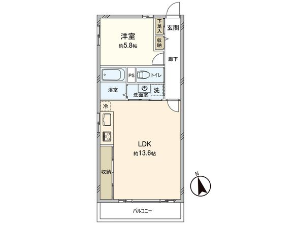 パレス武蔵野7 間取図(平面図)