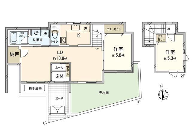 パロス武蔵野 間取図(平面図) パロス武蔵野 間取図(平面図)