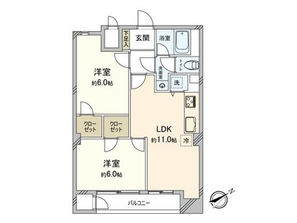 間取図(平面図)