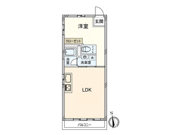 パレス武蔵野7 間取図(平面図) パレス武蔵野7 間取図(平面図)