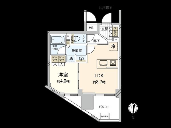 ネベル三鷹 間取図(平面図) ネベル三鷹 間取図(平面図)