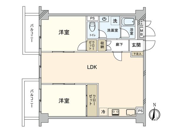 間取図(平面図)