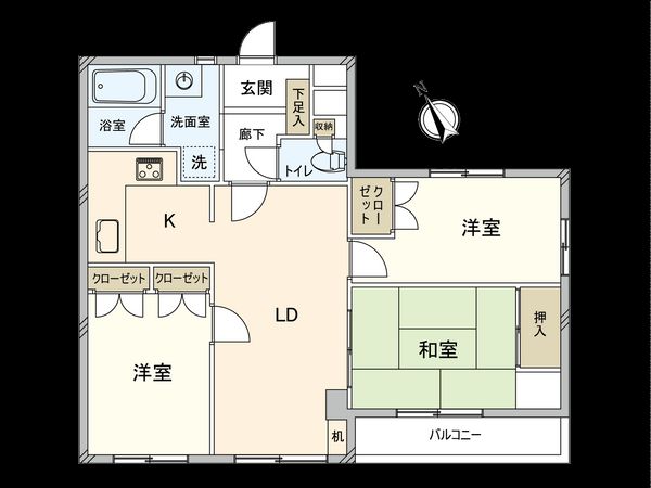 ルミエール武蔵野 間取図(平面図)