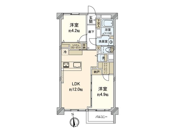 三鷹コーポラス 間取図(平面図) 三鷹コーポラス 間取図(平面図)