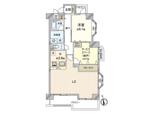 ライオンズマンション府中朝日町 間取図(平面図) ライオンズマンション府中朝日町 間取図(平面図)