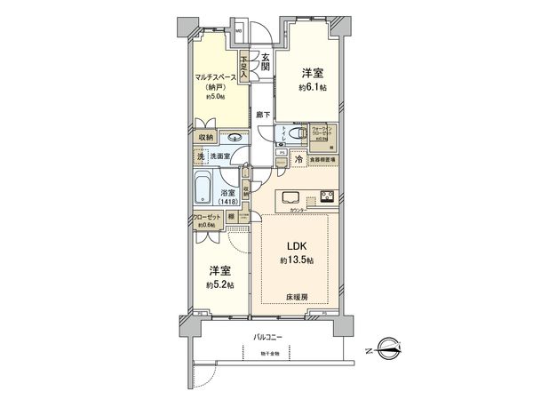 パークホームズ三鷹ザレジデンス 間取図(平面図) パークホームズ三鷹ザレジデンス 間取図(平面図)