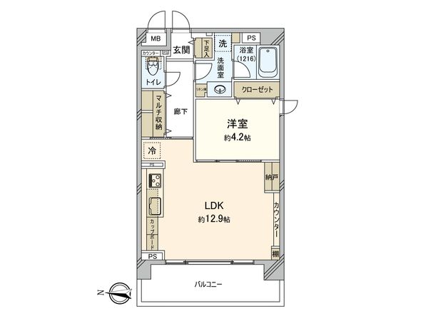 ファシーネ三鷹ハイライズ 間取図(平面図) ファシーネ三鷹ハイライズ 間取図(平面図)