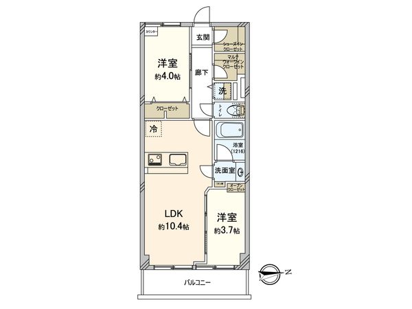 陵雲閣マンション 間取図(平面図) 陵雲閣マンション 間取図(平面図)