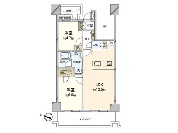 インペリアル三鷹シティ 間取図(平面図) インペリアル三鷹シティ 間取図(平面図)