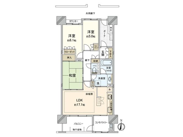間取図(平面図)