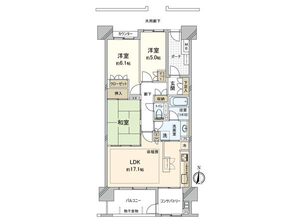 デライトシティ サンライトコート 間取図(平面図) デライトシティ サンライトコート 間取図(平面図)