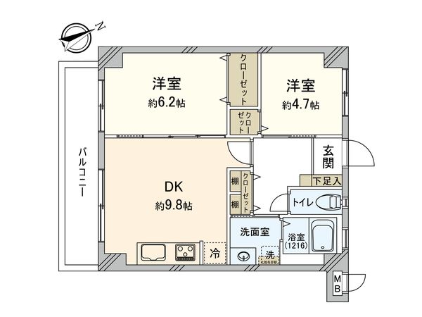 クラスター三鷹 間取図(平面図) クラスター三鷹 間取図(平面図)