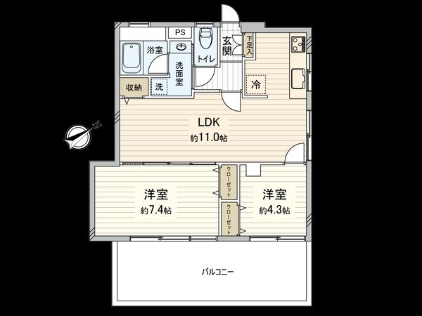 間取図(平面図)