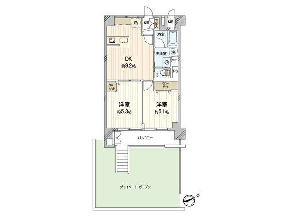 ハイツ三鷹 間取図(平面図) 間取図(平面図)