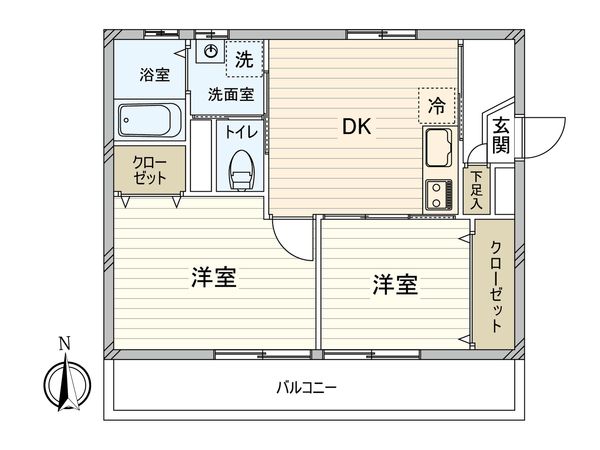 三鷹ハイツ 間取図(平面図) 三鷹ハイツ 間取図(平面図)