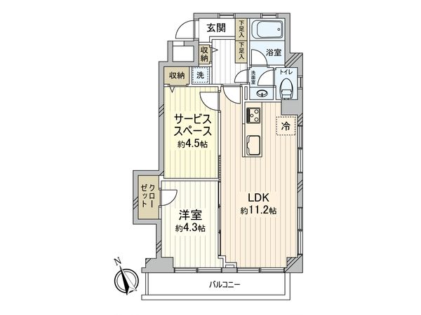 メゾンマキ 間取図(平面図) 間取図(平面図)