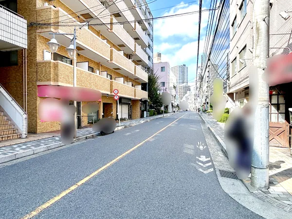 前面道路