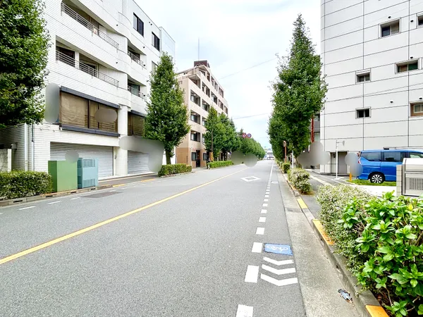前面道路