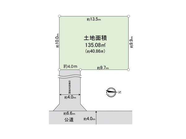 調布市布田6丁目 土地 土地写真 調布市布田6丁目 土地 土地写真