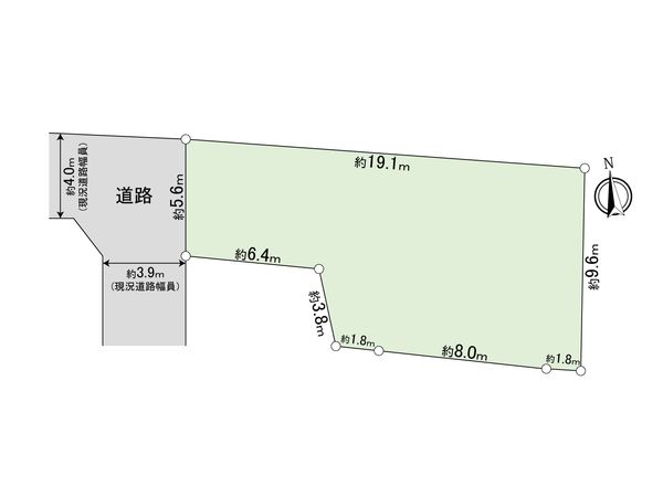 調布市菊野台2丁目 土地 区画図 調布市菊野台2丁目 土地 区画図