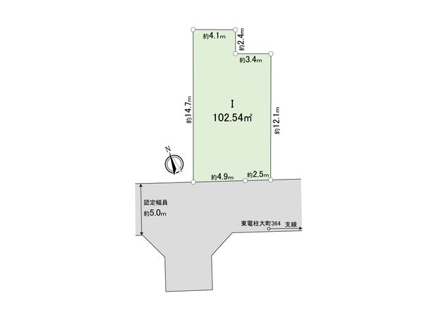 調布市菊野台2丁目 土地 I区画 区画図 区画図