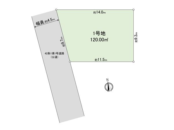 調布市深大寺北町6丁目 土地 1号地 その他