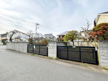 調布市上石原3丁目土地 前面道路含む外観