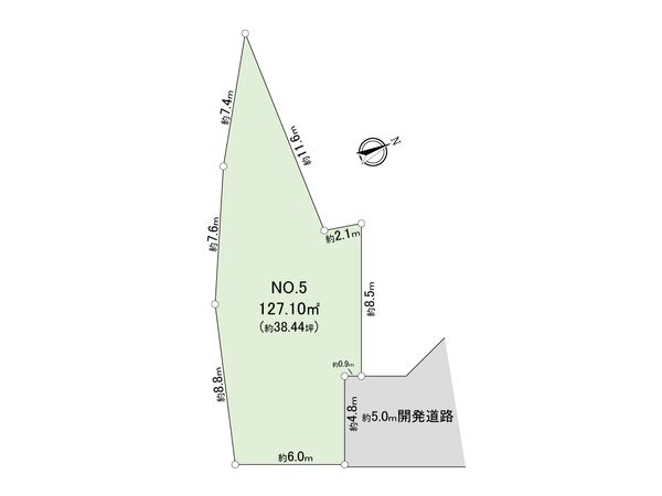 稲城市押立 土地5区画 土地写真 稲城市押立 土地5区画 土地写真