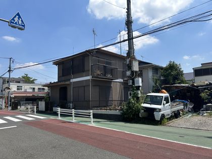 調布市柴崎2丁目古家付き土地 土地写真