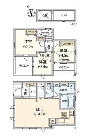 間取図(平面図)