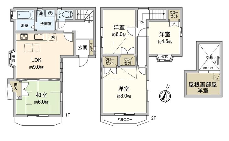 間取図(平面図)