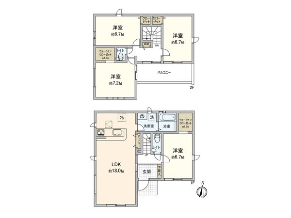 間取図(平面図)