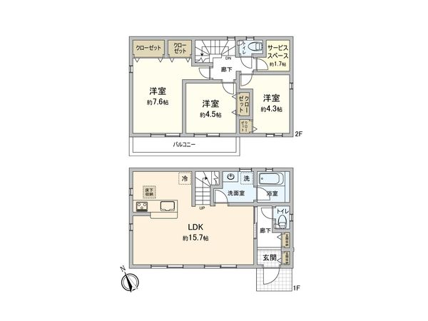 間取図(平面図)
