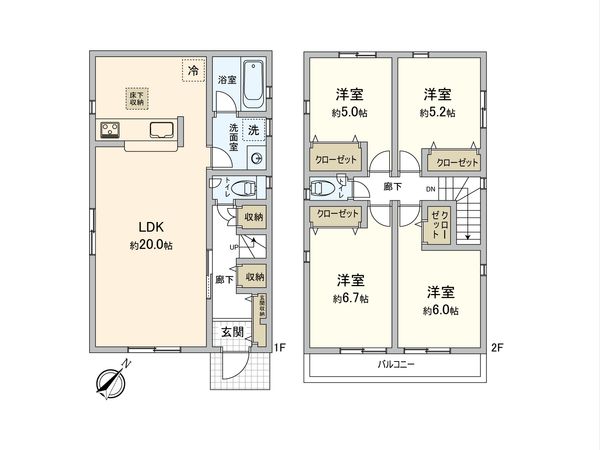 間取図(平面図)