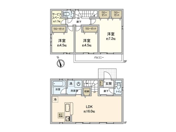 間取図(平面図)