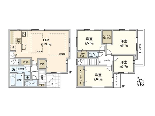 間取図(平面図)