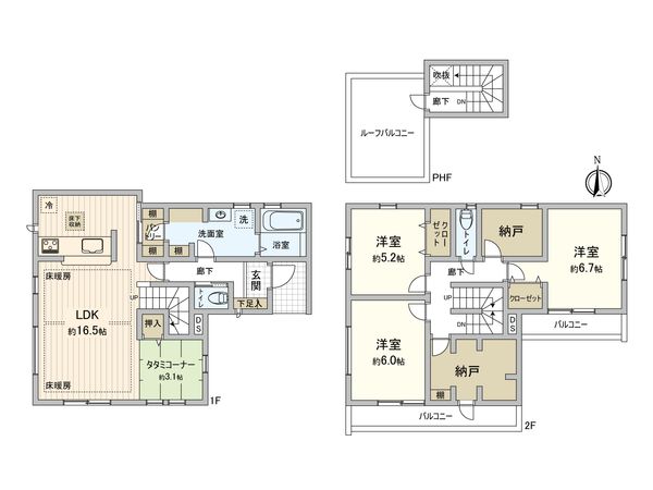 間取図(平面図)
