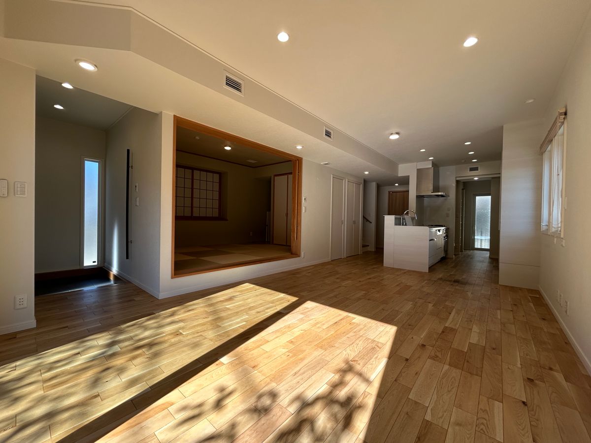 稲城市百村中古戸建 リビング リビング