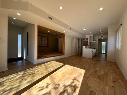 稲城市百村中古戸建 リビング