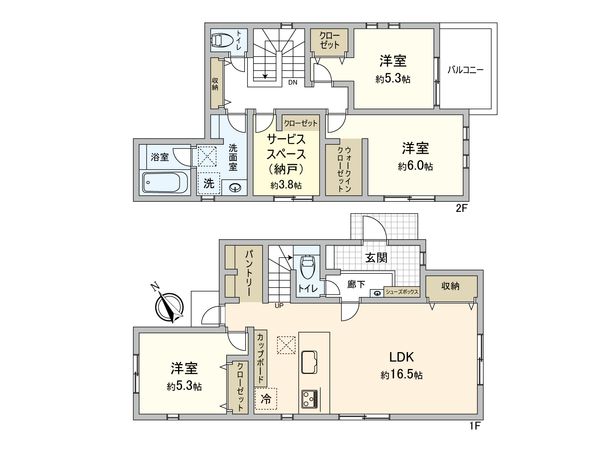 間取図(平面図)