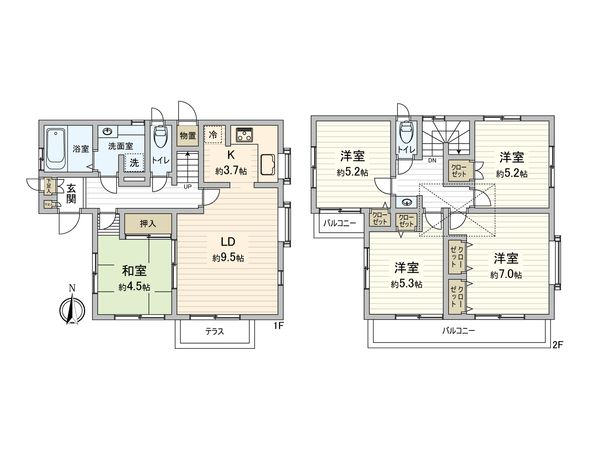 間取図(平面図)