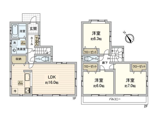 間取図(平面図)