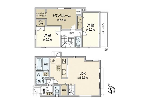 間取図(平面図)