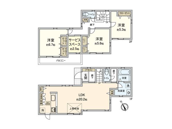 間取図(平面図)