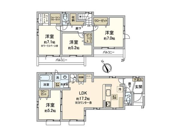 間取図(平面図)