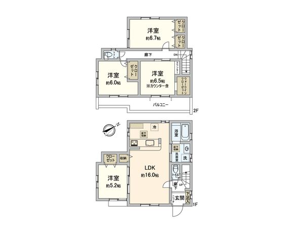間取図(平面図)