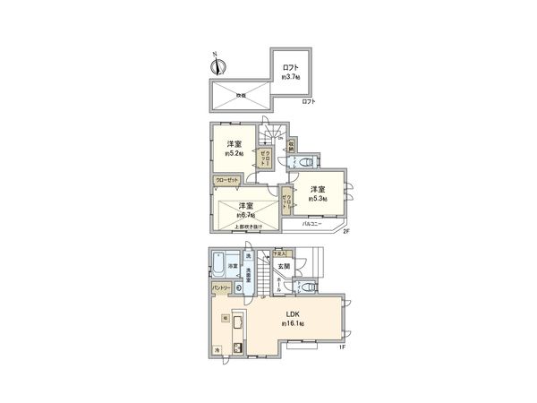 間取図(平面図)