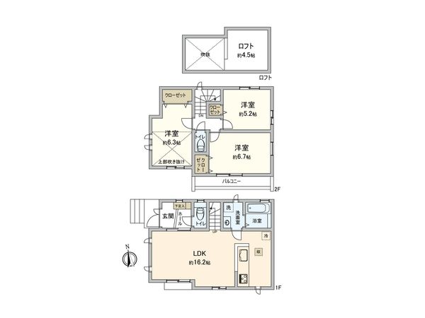 間取図(平面図)